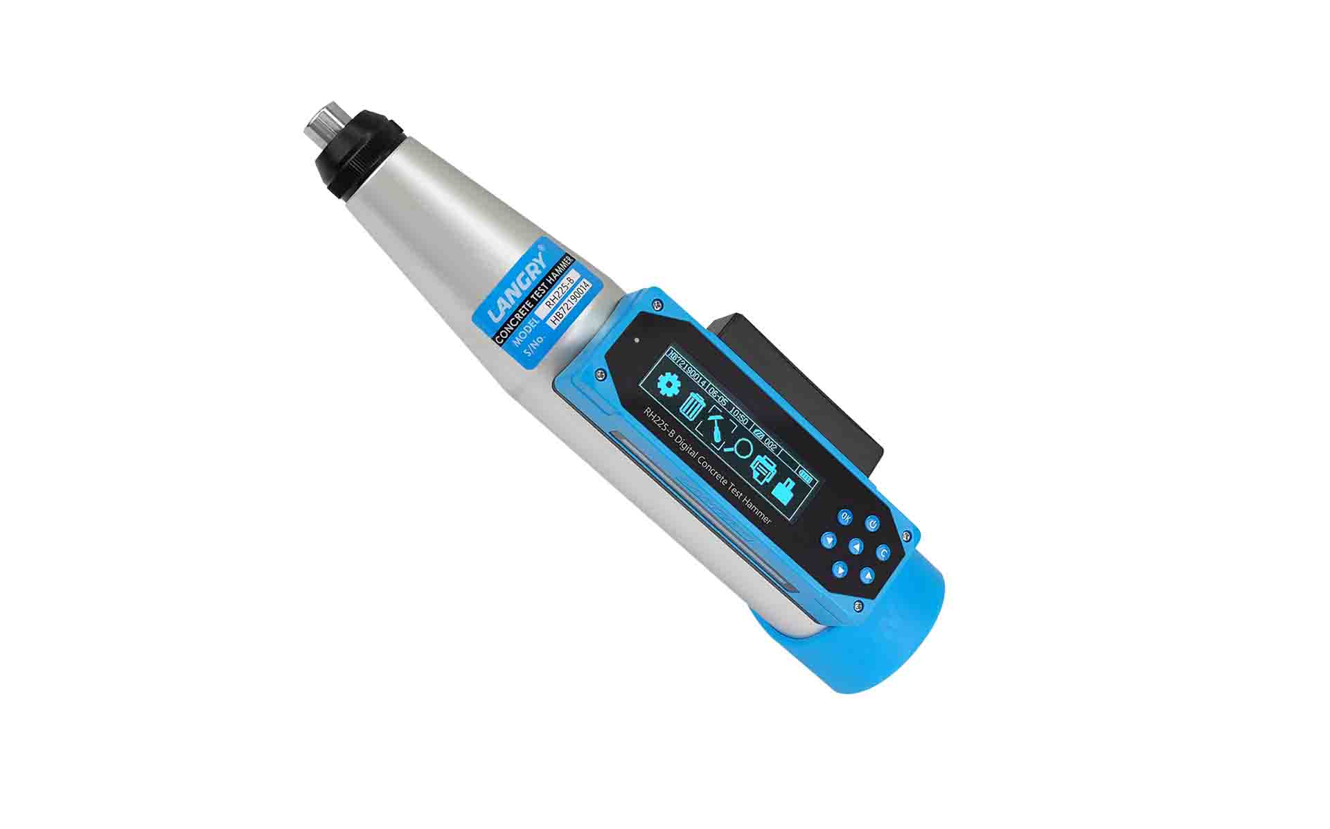 Langry Digital Concrete Test Rebound Schmidt  Hammer RH225-B